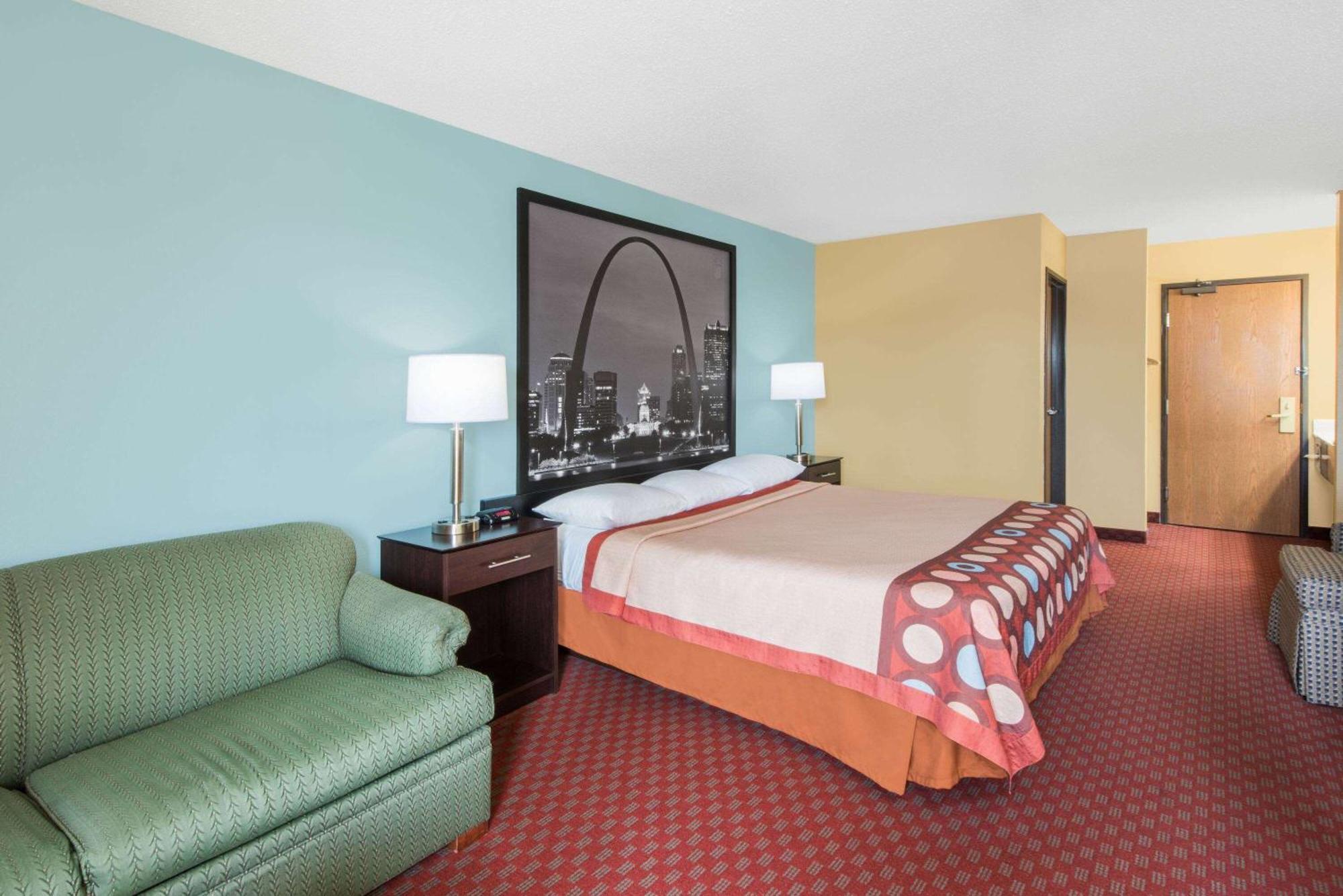 Hotel Super 8 By Wyndham Troy Il/St. Louis Area Esterno foto